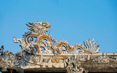Hũ đựng tro cốt đá hoa cương khắc rồng: Uy nghi và bền vững theo thời gian