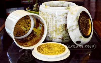 Hũ đựng tro cốt kín quan trọng như thế nào khi an vị lâu dài?
