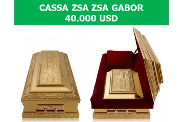 quan tài đẹp nhất thế giới cassa zsa zsa gabor